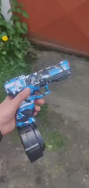 Glock MODRÝ pistole na vodní gelové kuličky